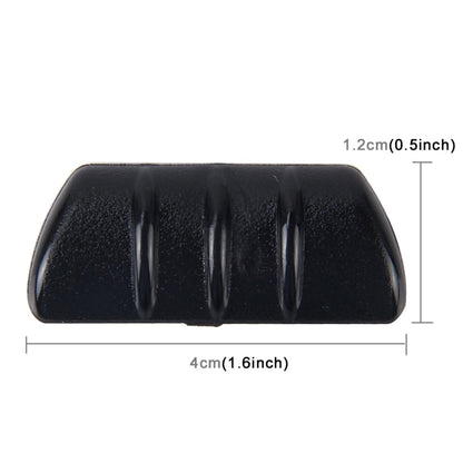 10 PCS Car Exterior Rubber Noise-cancelling Airflow-adjusting Kit, Noise-cancelling Airflow-adjusting Kit