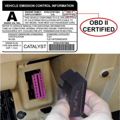 Vgate iCar Pro OBDII Bluetooth V3.0 Car Scanner Tool, Support Android, Support All OBDII Protocols, Bluetooth V3.0