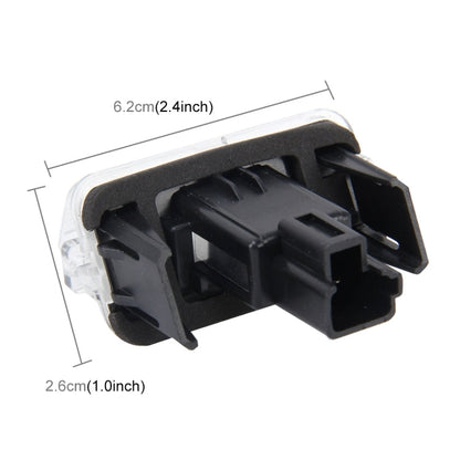 2 PCS License Plate Light with 18  SMD-3528 Lamps for Toyota,2W 120LM,6000K, DC12V(White Light), For Toyota1