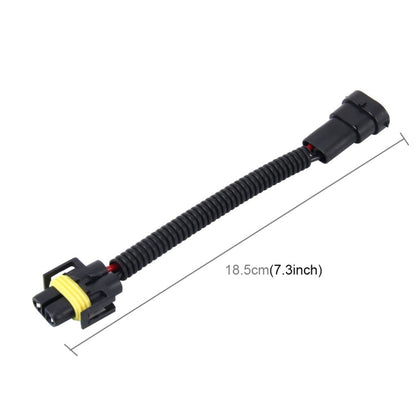2 PCS H11 Car HID Xenon Headlight Male to Female Conversion Cable, H11