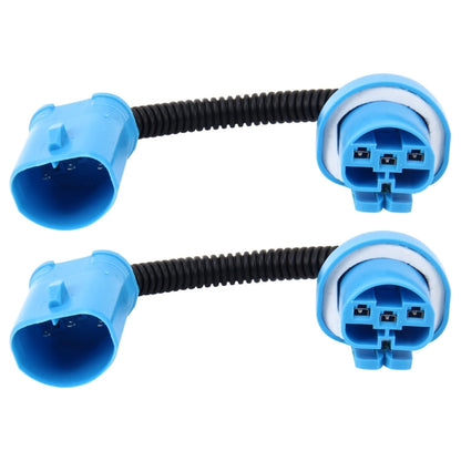 2 PCS 9004/9007 Car HID Xenon Headlight Male to Female Conversion Cable, H13
