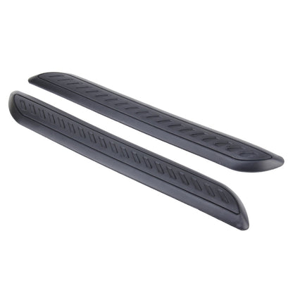 2 PCS Universal Car Auto Rubber Body Bumper Guard Protector Strip Sticker