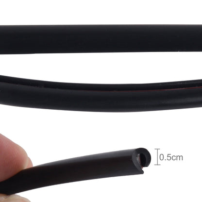 5m Car Decorative Strip PVC Chrome Decoration Strip Door Seal Window Seal, Black, Grey, Blue, Red, Transparent, White