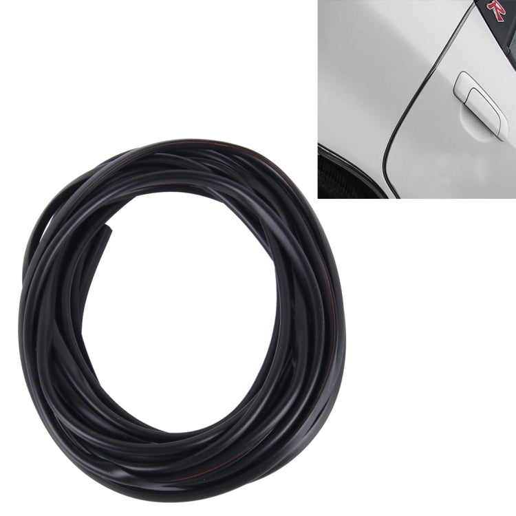 5m Car Decorative Strip PVC Chrome Decoration Strip Door Seal Window Seal, Blue, Red, Transparent, White, Black, Grey