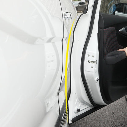 5.6m Car Decorative Strip Rubber Chrome Decoration Strip Door Seal Window Seal, 5.6m Black, 5.6m Red, 5.6m Transparent