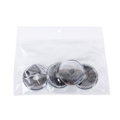 4 PCS Metal Car Styling Accessories Car Emblem Badge Sticker Wheel Hub Caps Centre Cover, Wheel Hub Caps D