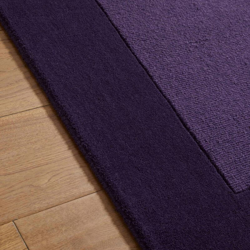 Colours Bordered Rug – Handmade Wool Rug
