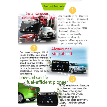 TROS KS-5Drive Potent Booster for Mitsubishi Pajero Sport 2016- Electronic Throttle Controller, For Mitsubishi Pajero Sport 2016-