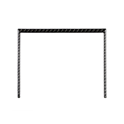 Car Carbon Fiber Storage Box U Shape Frame Decorative Sticker for Toyota Eighth Generation Camry 2018-2019, Storage Box U Shape Frame