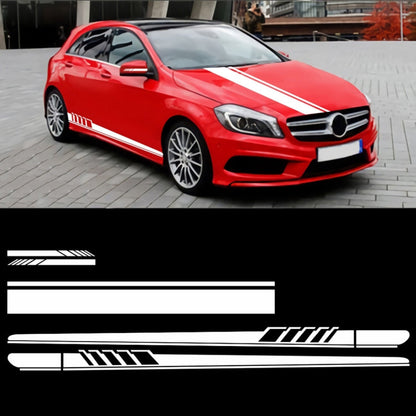 5 in 1 Car Styling Stripe Hood PVC Sticker Auto Decorative Sticker, D-935