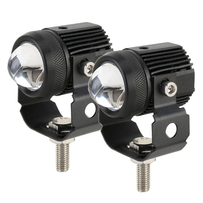 2 PCS DC9-36V / 20W / 6000K / 3000K / 2000LM Motorcycles Double Color Headlights / Fog Light, 20W