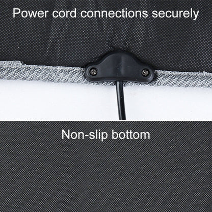 Car 12V Front Seat Heater Cushion Warmer Cover Winter Heated Warm, Double Seat, 12V Double Seat (Black), 21V Double Seat (Coffee), 12V Double Seat (Beige), 12V Double Seat (Red)