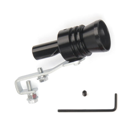 Universal Aluminum Turbo Sound Exhaust Muffler Pipe Whistle Car / Motorcycle Simulator Whistler, Size: XL, Outside Diameter: 35mm, Size: XL (Black), Size: XL (Gold), Size: XL (Blue), Size: XL (Red), Size: XL (Silver)