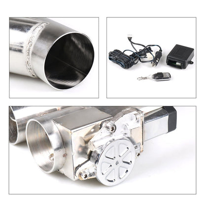 CNSPEED Y Shape 2 In 1 Car Remote Control Electric Exhaust Valve Pipe, Size: 2 inch, Size: 2 inch