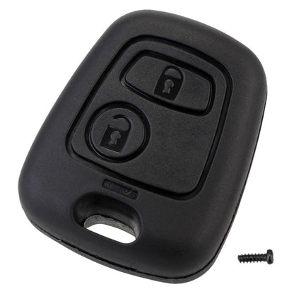 2 PCS Car 307 Mouth Remote Control Key Case Cover for PSA Peugeot Citroen, For PSA Peugeot Citroen
