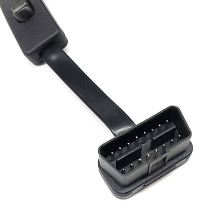 Car OBD Extended Diagnostic Tool OBD2 16PIN to DB9 Serial RS232 Cable with Switch, OBD Extended Diagnostic Tool