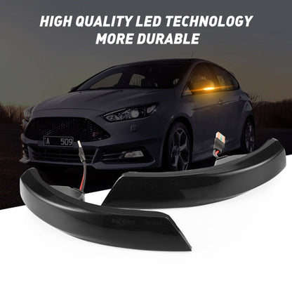 2 PCS D12V / 5W Car LED Dynamic Blinker Reversing Light Flowing Water Turn Signal Light for Ford, For Ford