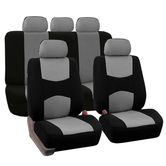 9 in 1 Universal Four Seasons Anti-Slippery Cushion Mat Set for 5 Seat Car, Style:Ordinary, Ordinary Style, Beige, Ordinary Style