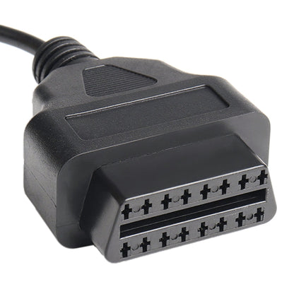 Car OBD 2 Female to USB Connector OBD Plug GPS Cable, Cable Length: 1m, Female to USB