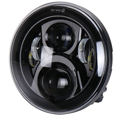 7 inch Round LED Motorcycle Headlight Modified Spotlight for Honda, For Honda, For Honda Silver