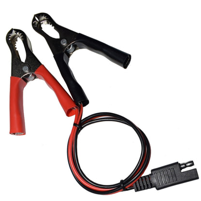 SAE to Crocodile Clip Power Cord Motorcycle Battery Charging Cable, Length: 1m, Length: 1m