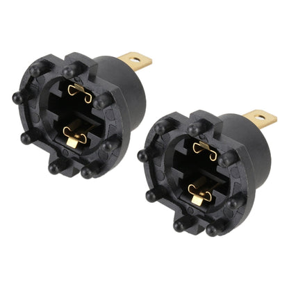 TK-203 1 Pair H7 Halogen Headlight Holder for Mazda 3 5 323 / Kawasaki ER6-F 2002-2005, For Mazda 3 5 323