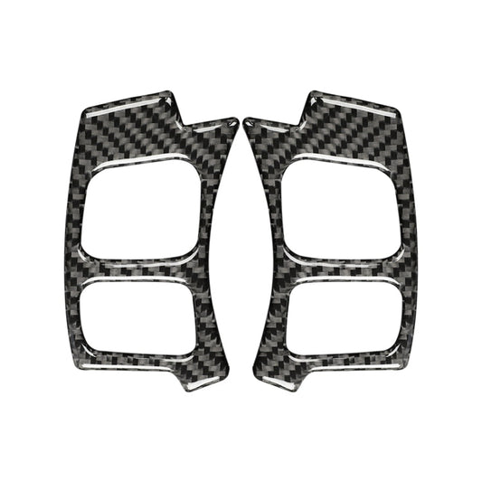 Car Carbon Fiber Steering Wheel Button Decorative Sticker for Lexus IS250 NX200 200t 300h 13-, Left Drive, Steering Wheel Button A Style, Left Drive