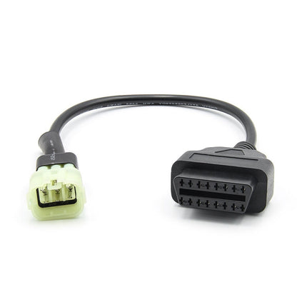 Motorcycle OBD 16PIN Female to 6PIN Connector Cable for KTM, 16PIN to 6PIN