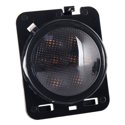 2 PCS 8W DC 12V Car SUV Refit LEDWheel Eyebrow Turn Signal for Jeep Wrangler JK 07-17, Specification: Butt Assembly Without Aperture, Specification: Butt Assembly Without Aperture