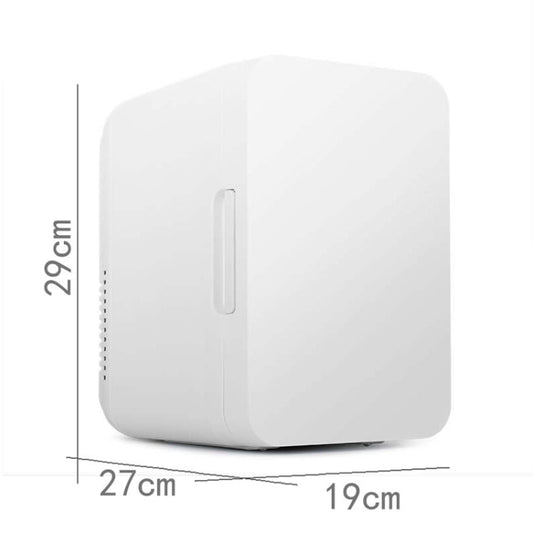 8L 37-48W Car / Home Mini Refrigerator, EU Plug, White, Pink, Blue