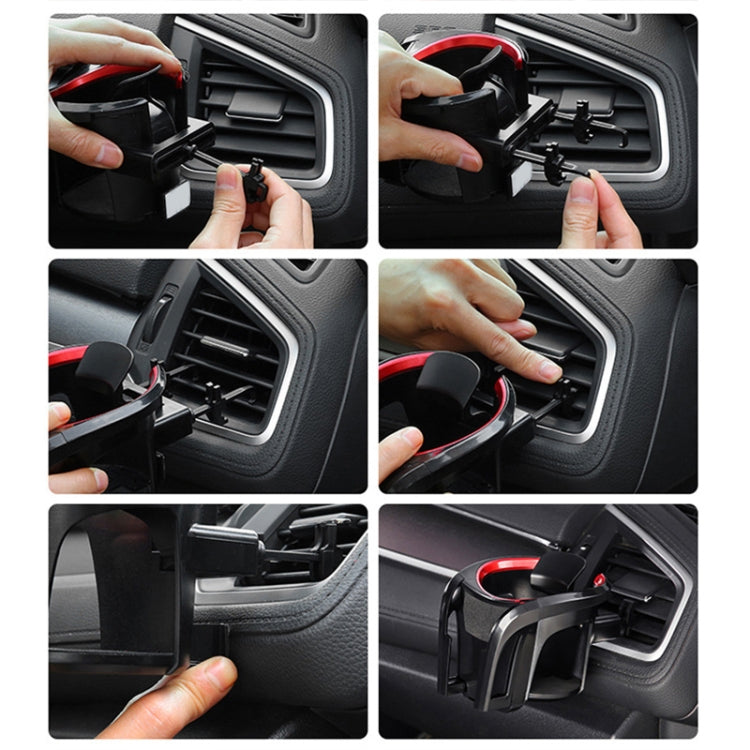 Car Air Outlet Water Cup Holder