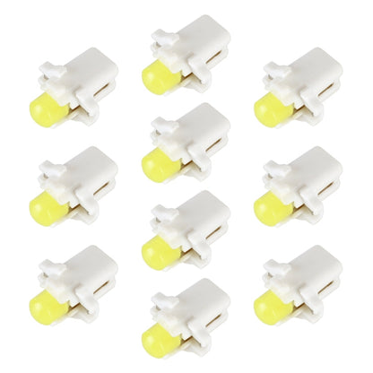 10 PCS B8.3 0.2W DC12V Wedge Instrument Panel COB LED Light Dashboard Gauge Cluster Indicator Lamp Bulb, B8.3 (Blue Light), B8.3 (Green Light), B8.3 (Red Light), B8.3 (White Light), B8.3 (Yellow Light)