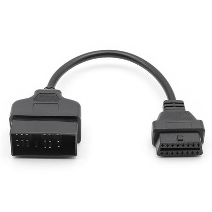 22Pin to 16Pin Car OBD2 Conversion Cable OBDII Diagnostic Adapter Cable for Toyota, OBD2 Conversion Cable