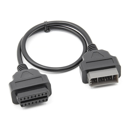 14Pin to 16Pin Car OBD2 Conversion Cable OBDII Diagnostic Adapter Cable for Nissan, 14Pin to 16Pin for Nissan