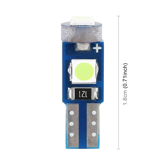 10 in 1 Car T5 0.2W DC12V Instrument Panel LED Decorative Light