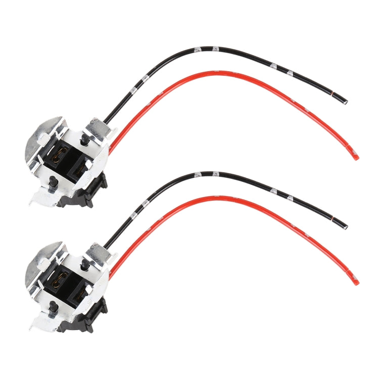 1 Pair TK-305 H7 Halogen Lamp Socket Car Bulb Holder Base with Cable, TK-305 H7