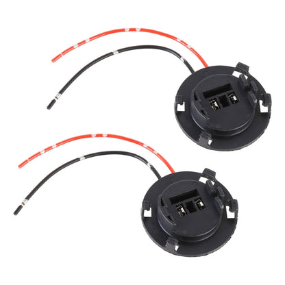1 Pair TK-306 H7 Halogen Lamp Socket Car Bulb Holder Base with Cable for Hyundai Tucson 2017 / Kia Carnival, TK-306 H7