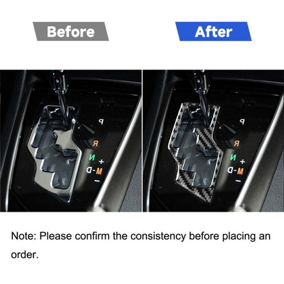 Car Carbon Fiber Gear Decorative Sticker for Toyota Corolla / Levin 2014-2018, Right Drive, Gear, Right Drive