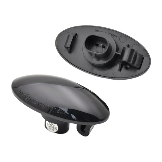 2pcs For Suzuki Grand Vitara JT 2005-2012 Car Dynamic LED Fender Side Light, For Suzuki Grand Vitara JT 2005-2012 (Transparent Black), For Suzuki Grand Vitara JT 2005-2012 (Transparent)