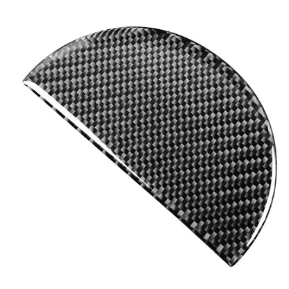 2 in 1 Car Carbon Fiber Gear Decorative Sticker for Jeep Wrangler JK 2007-2010, Left Drive , Gear