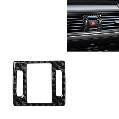 Car Carbon Fiber Warning Light Decorative Sticker for Audi A6 S6 C7 A7 S7 4G8 2012-2018, Left and Right Drive Universal, Warning Light