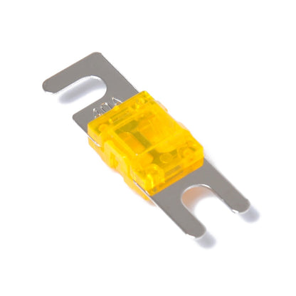5 PCS Car Audio AFS Mini ANL 30A 40A 60A 80A 100Amp Fuse Nicked Plated, 30A 40A 60A 80A 100Amp
