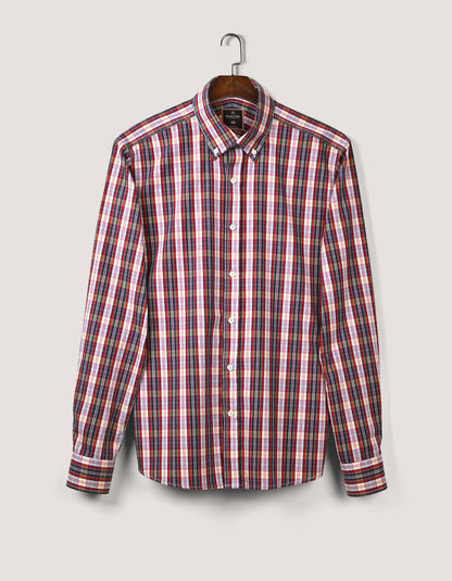 Multicolour Casual Check Shirt