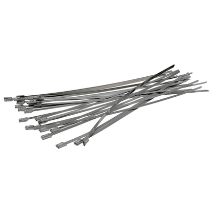 Stainless Steel Cable Ties 4.6mm x 840mm Stainless Steel Fitting Cable Tie Pack