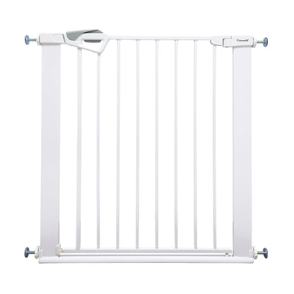 Callowesse Kishu Baby & Toddler Pressure Fit Door & Stair Safety Gate | 75-82cm x H77cm - White