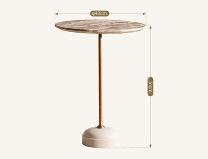 Cameron Side Table, Marble