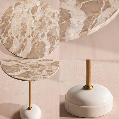 Cameron Side Table, Marble