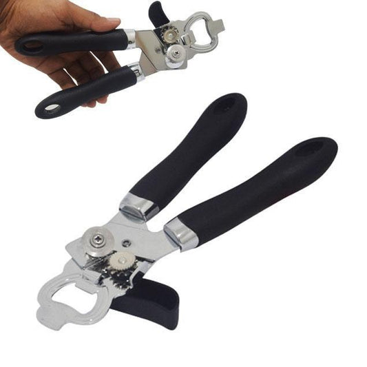 Sleek Stainless Steel Butterfly Opener with Comfort Grip Handles