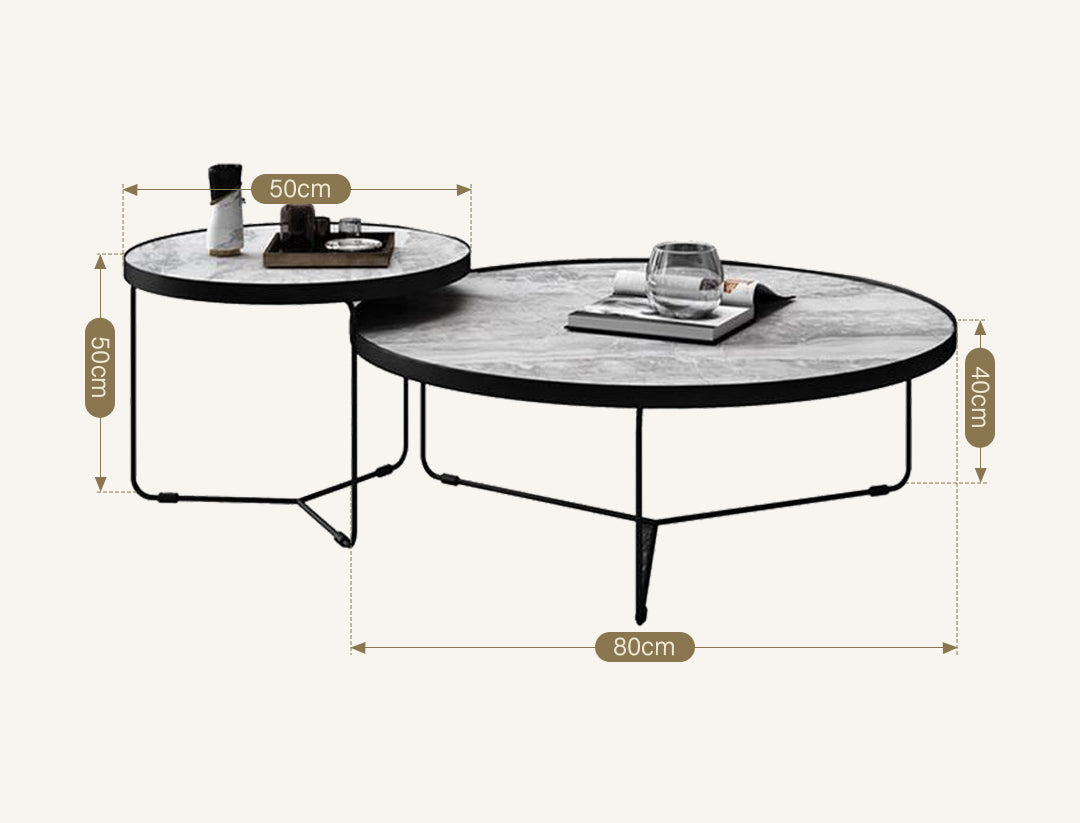 Cara Nesting Coffee Table Set