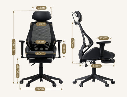 Carrie Office Chair, Black